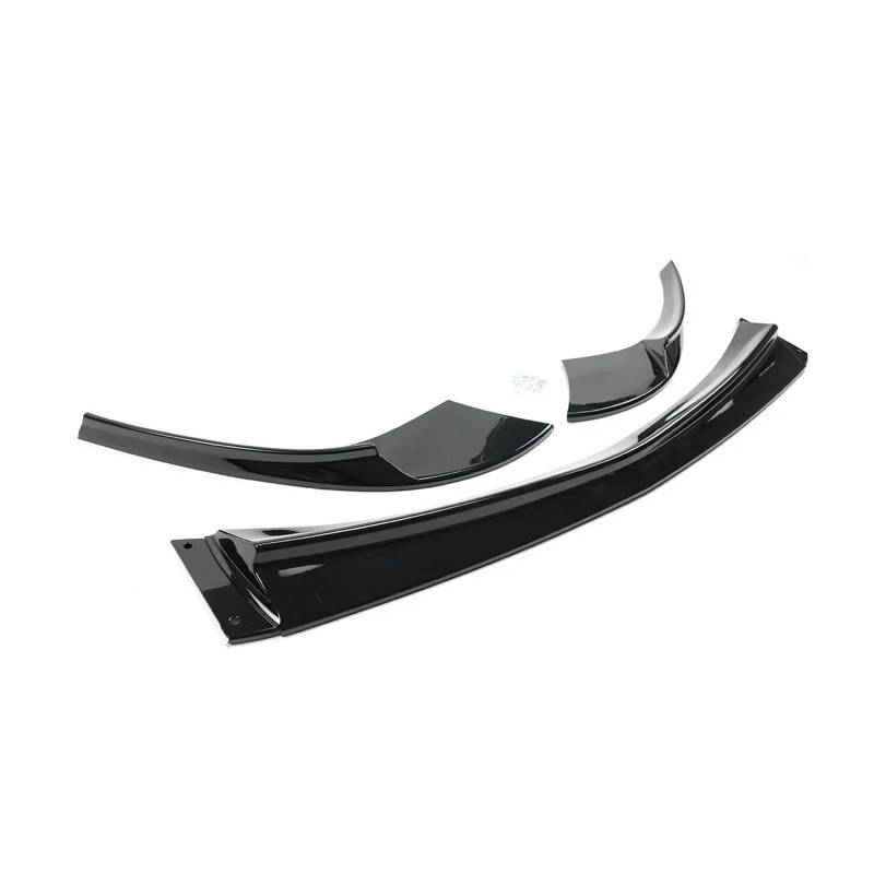 Stoßstange vorne Für Chevrolet Für Corvette C6 2005-2008 2009 2010 2011 2012 2013 Basismoll Frontstoßstange Lip Spoiler Splitter Seitenkörper Kit Verkleidungsschutz Autoteile Frontspoiler(Glossy Bla von Wnfmjqe