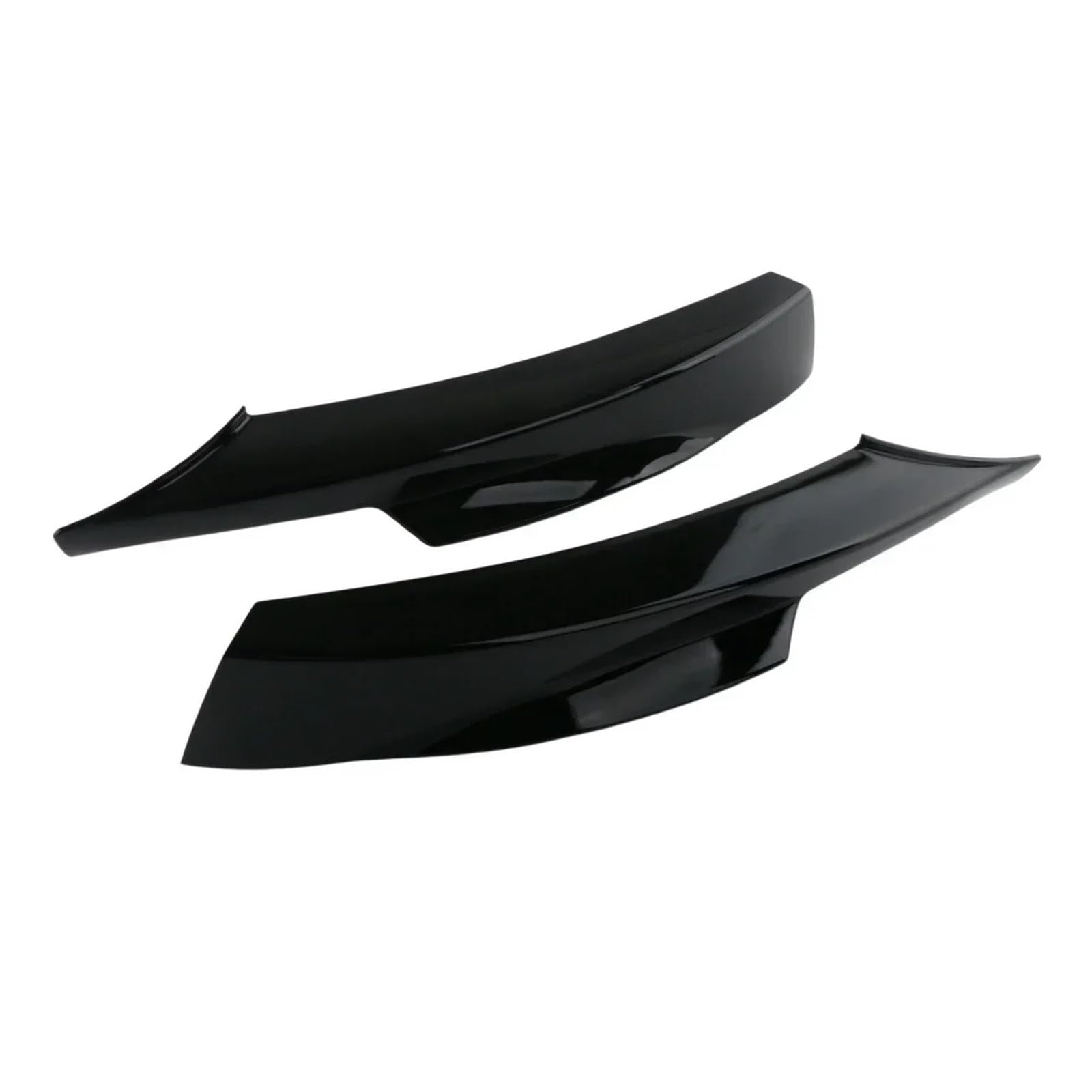 Stoßstange vorne Für E90 E91 335i 328i LCI 2009 2010 2011 2012 Tech Stoßstange Seite Splitter Abdeckung Paar Front Lip Splitter Spoiler Autoteile Frontspoiler(Glossy Black) von Wnfmjqe