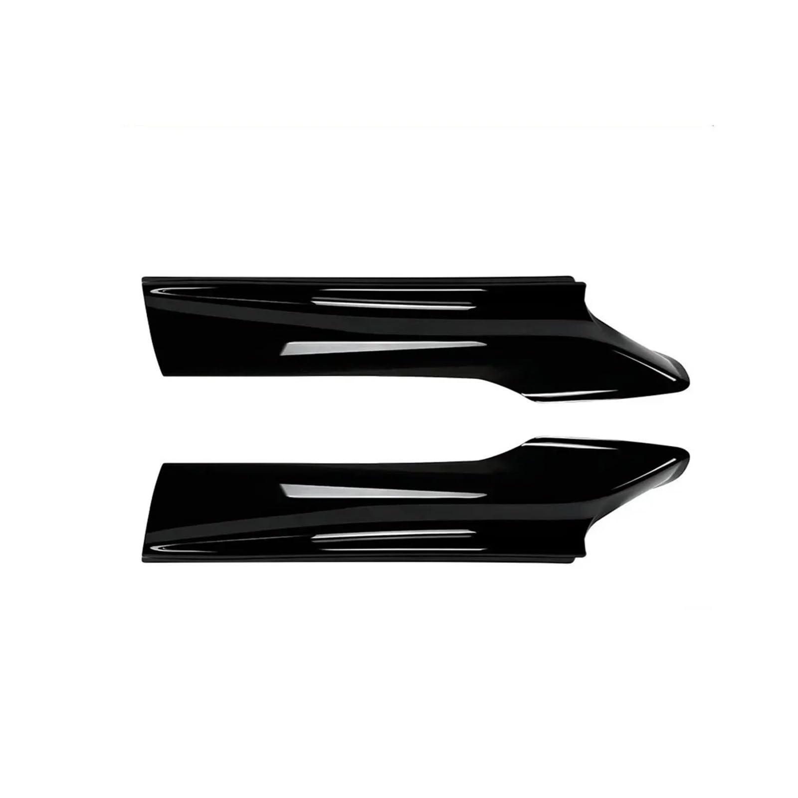 Stoßstange vorne Für F10 F11 Sport 5 Serie 520i 530i 2011 2012 2013 2014 2015 2016 2017 Front Diffusor Body Kits Tuning Paar Front Lip Splitter Spoiler Autoteile Frontspoiler(Glossy Black) von Wnfmjqe