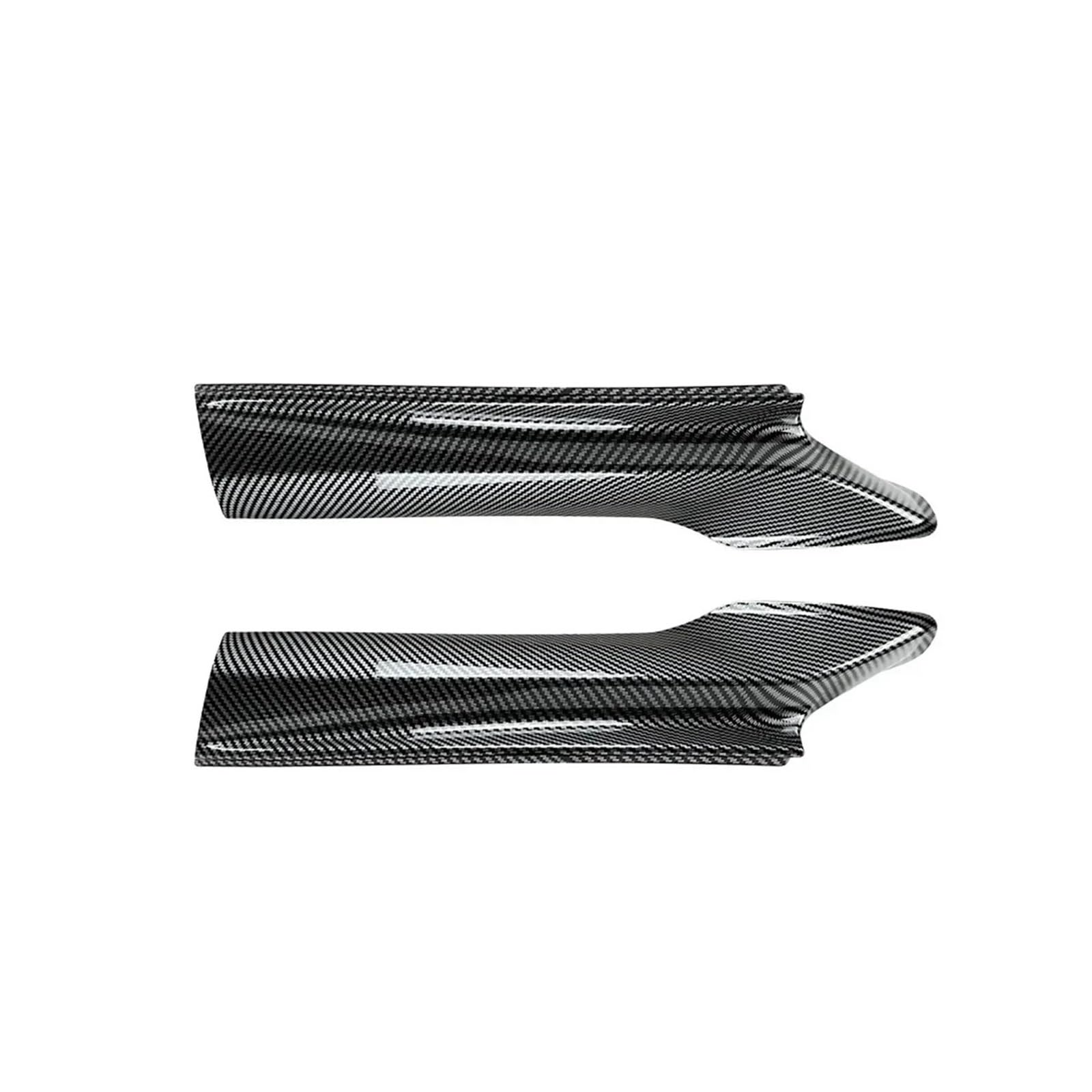 Stoßstange vorne Für F10 F11 Sport 5 Serie 520i 530i 2011 2012 2013 2014 2015 2016 2017 Front Diffusor Body Kits Tuning Paar Front Lip Splitter Spoiler Autoteile Frontspoiler(Kohlefaser-Optik) von Wnfmjqe