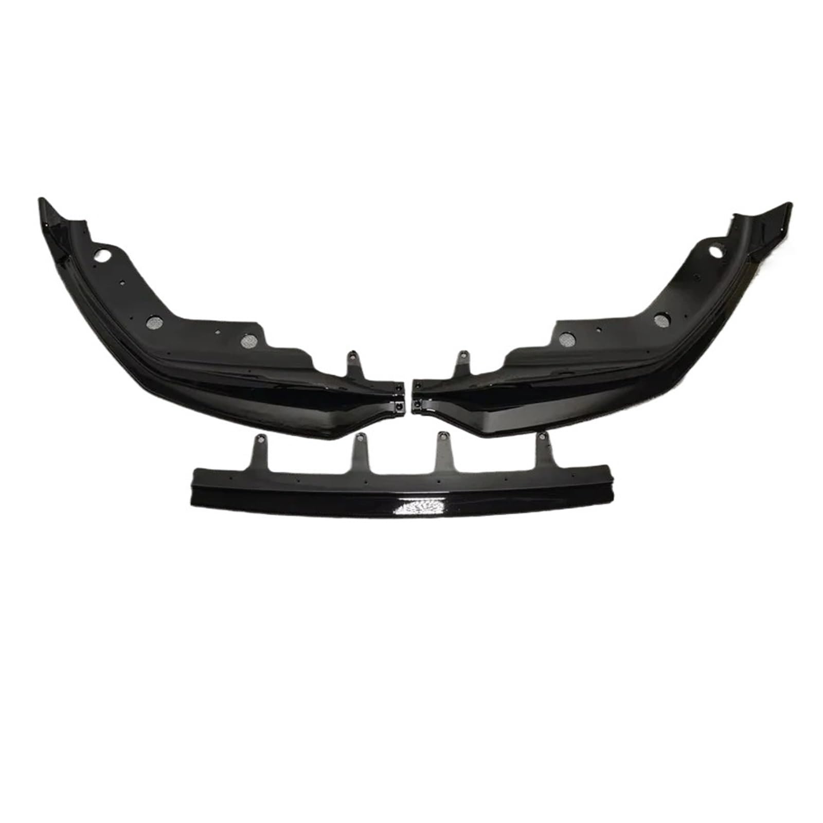 Stoßstange vorne Für G20 G21 Pack 320i 330i M340i XDrive 2019 2020 2021 2022 3-teiliges MP Style Frontspoilerlippensplitter-Diffusor-Kit-Abdeckungsschutz Autoteile Frontspoiler(Gloss Black) von Wnfmjqe