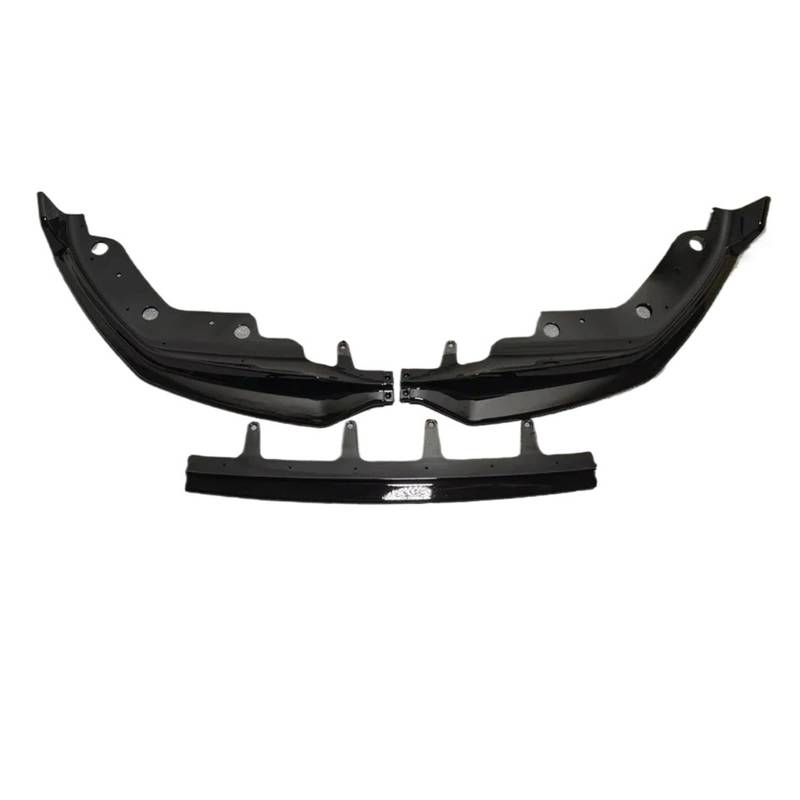 Stoßstange vorne Für G20 G21 Pack 320i 330i M340i XDrive 2019 2020 2021 2022 3-teiliges MP Style Frontspoilerlippensplitter-Diffusor-Kit-Abdeckungsschutz Autoteile Frontspoiler(Gloss Black) von Wnfmjqe