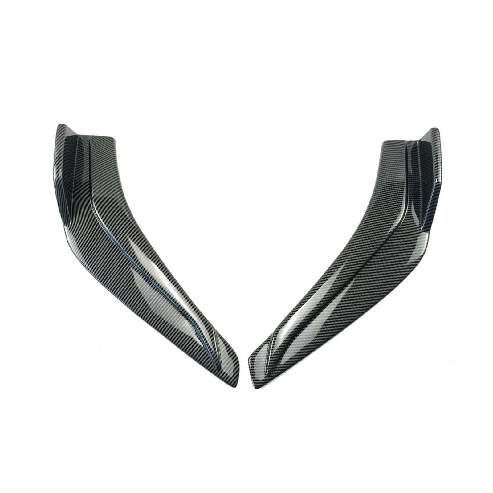 Stoßstange vorne Für Lexus Is300 Is350 Is500 F Sport 2021 2022 2023 2024 Autozubehör Spoiler Splitter Body Kit Kratzschutz Frontstoßstange Ecke Autoteile Frontspoiler(Kohlefaser-Optik) von Wnfmjqe