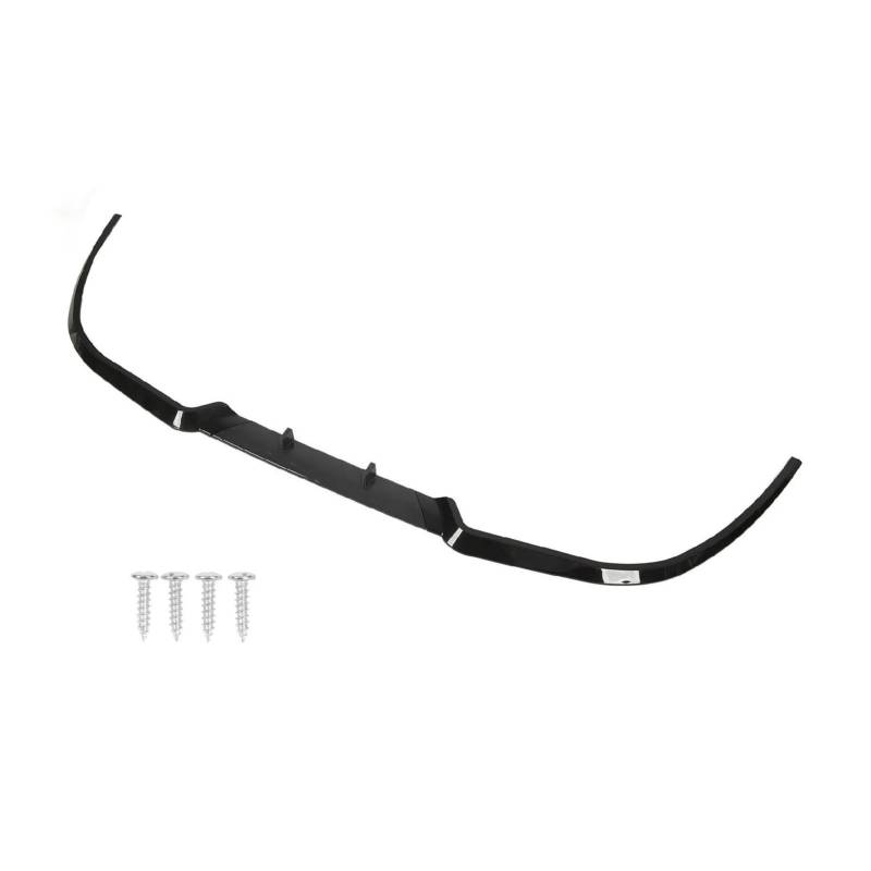 Stoßstange vorne Für Seat Für Leon 114cm Ersatz Front Lip Spoiler Front Stoßstange Lip Schlagfest Front Stoßstange Lip Autoteile Frontspoiler(Schwarz) von Wnfmjqe