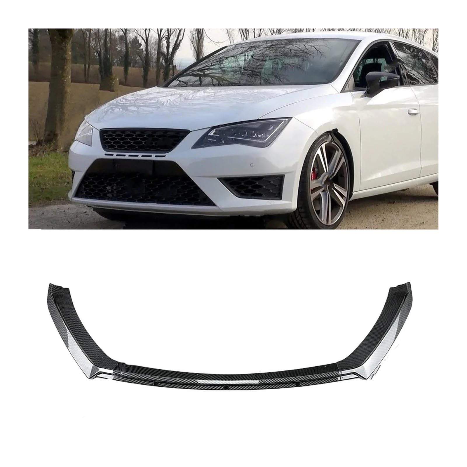 Stoßstange vorne Für Seat Für Leon MK3 MK3.5 S/SS/CS/T Für Cupra 2013-2017 2018 2019 2020 Bodykits Tuning Auto Frontschürze Lip Spoiler Splitter Diffusor Nachrüstung Autoteile Frontspoiler(Type A Ca Stoßstange vorne Für Seat Für Leon MK3 MK3.5 S/SS/CS/T Für Cupra 2013-2017 2018 2019 2020 Bodykits Tuning Auto Frontschürze Lip Spoiler Splitter Diffusor Nachrüstung Autoteile Frontspoiler(Type A Ca von Wnfmjqe