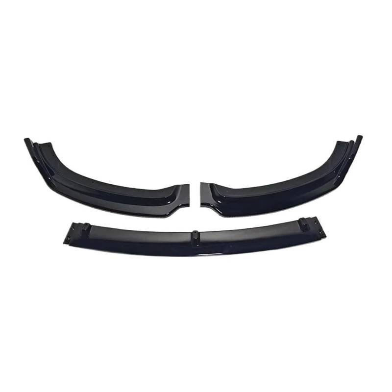 Stoßstange vorne Karosserie-Kit Aus ABS-Kunststoff Untere Splitter-Schutzplatte Für Auto-Frontspoilerlippe F30 F31 3er-Serie Standard 2013–2015 2016 2017 2018 2019 Autoteile Frontspoiler(Gloss Black) von Wnfmjqe