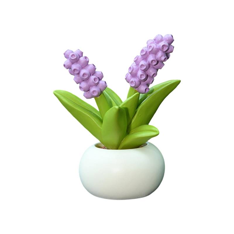 Woedpez Zauberharz Blumen Pflanzer Töpfe Akzentbehälter Figuren Für Auto Und Heimdekoration Feature Blumendesigns Für Geben von Woedpez