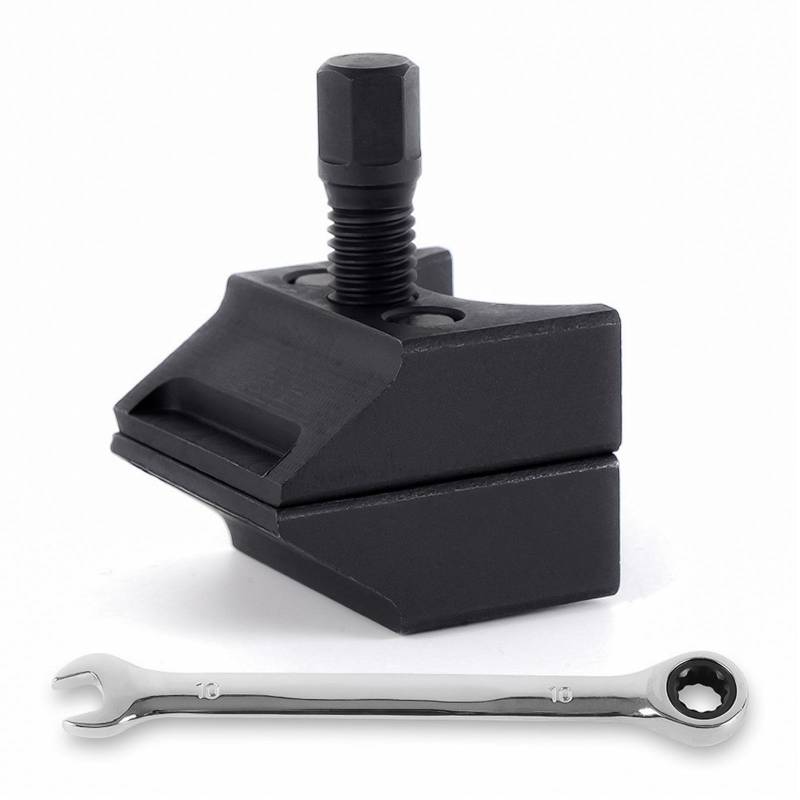 Wohlstand Car Suspension Strut Spreader Tool,Suspension Strut Hubs Axle Knuckle,Suspension Strut Spreader with Split Hub,Knuckle Spreader,Car Suspension Split Hub Steering Knuckle Spreader with Wrench von Wohlstand