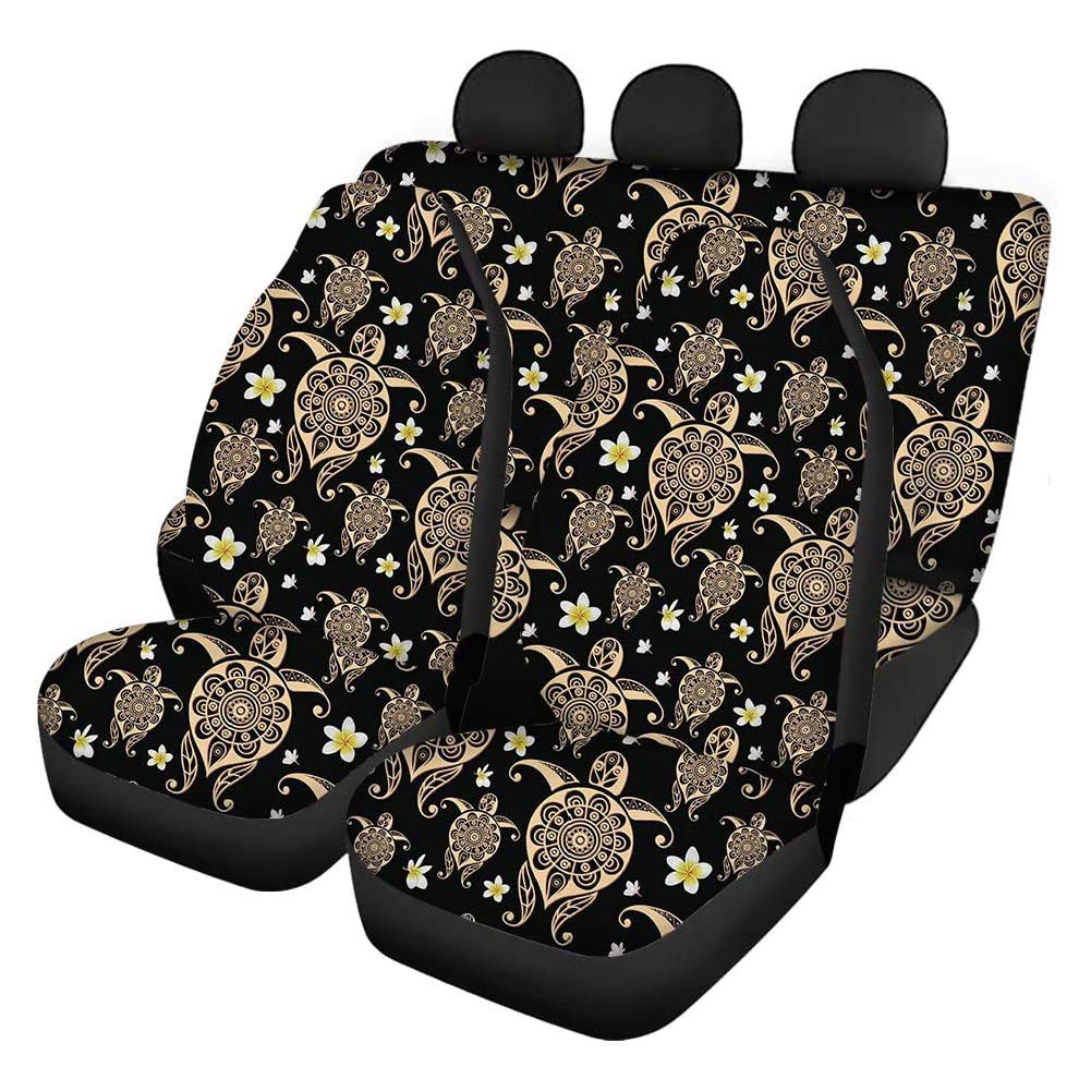Woisttop Hawaiian Sea Turtle Automotive Seat Cover Accessories Front and Rear Seat Protectors 4pc Set Universal Fit Woisttop Hawaiian Sea Turtle Automotive Seat Cover Accessories Front and Rear Seat Protectors 4pc Set Universal Fit von Woisttop
