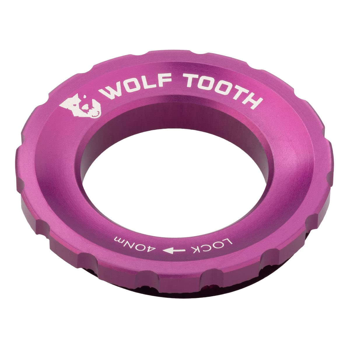 Wolf Tooth Centerlock Rotor Lockring Purple Wolf Tooth Centerlock Rotor Lockring Purple von Wolf Tooth