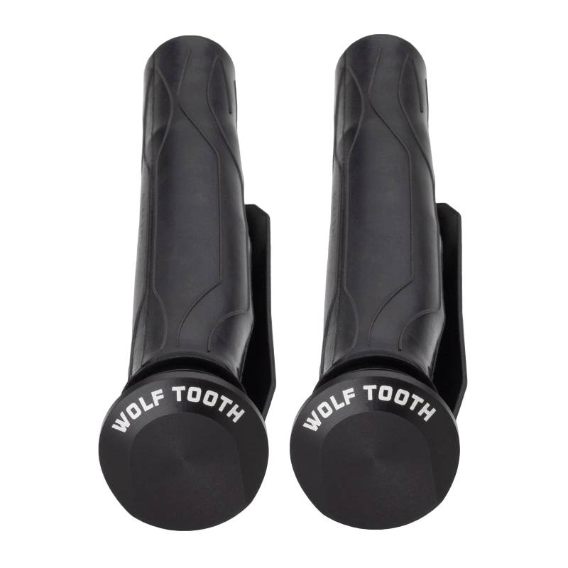 Wolf Tooth Lenkeraufbewahrungshülsen - Bikeaufbewahrung für Mountainbike und Rennrad - Schwarz - Aluminium von Wolf Tooth