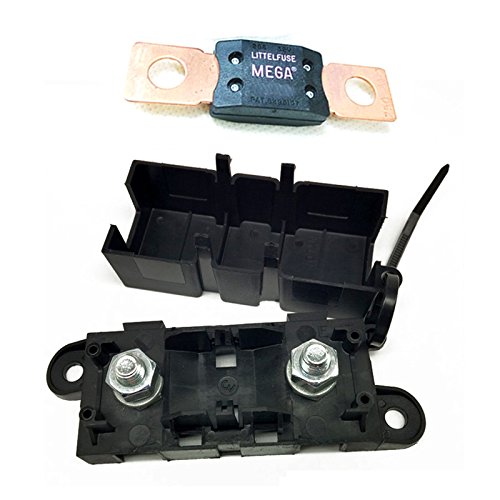 Woljay Bolt Down Auto Sicherungshalter mit MEGA Sicherung 125A 32V 298 Serie von Woljay