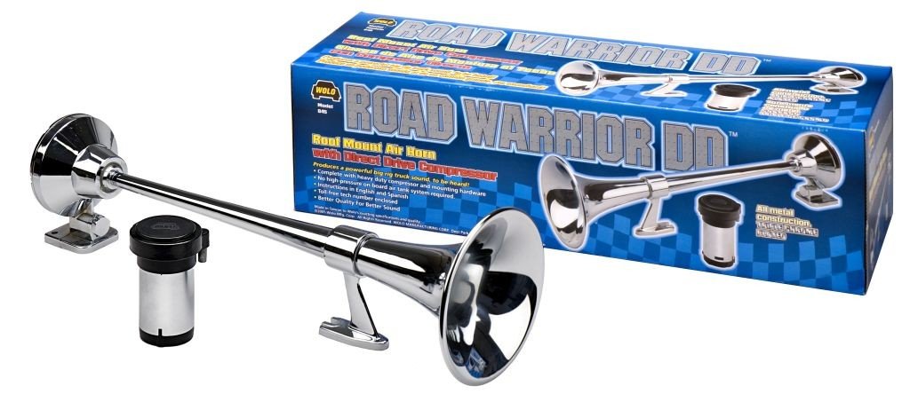 Wolo (845 Road Warrior DD Dach Halterung Truck Air Horn – 12 Volt von Wolo