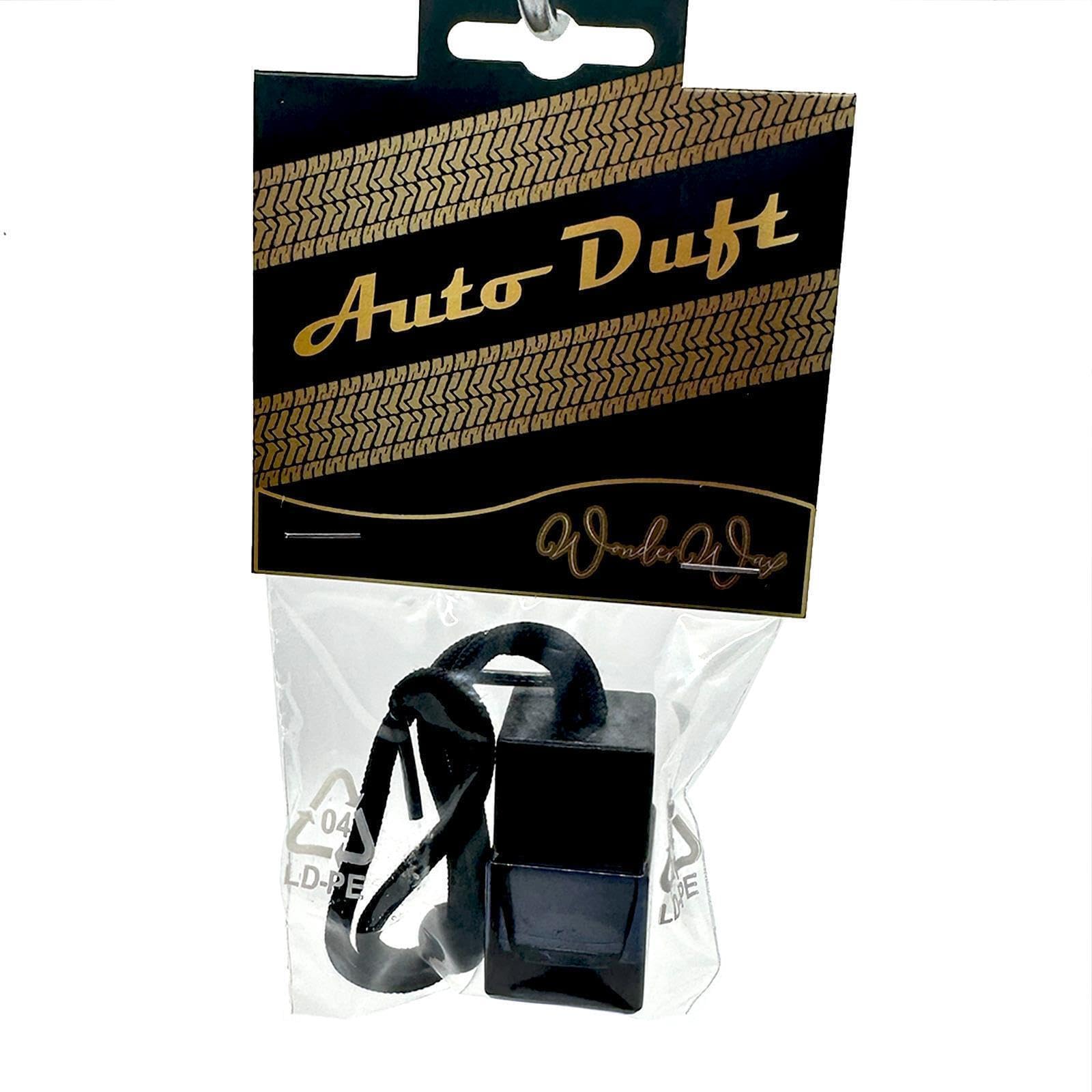 WonderWax Auto Duft Lufterfrischer Quadratisch schwarz-schwarz 8 ml|Marzipan|Innenraum Deko Parfüm Car Scent Baum Geruch Luxus Aufhänger WonderWax Auto Duft Lufterfrischer Quadratisch schwarz-schwarz 8 ml|Marzipan|Innenraum Deko Parfüm Car Scent Baum Geruch Luxus Aufhänger von WonderWax