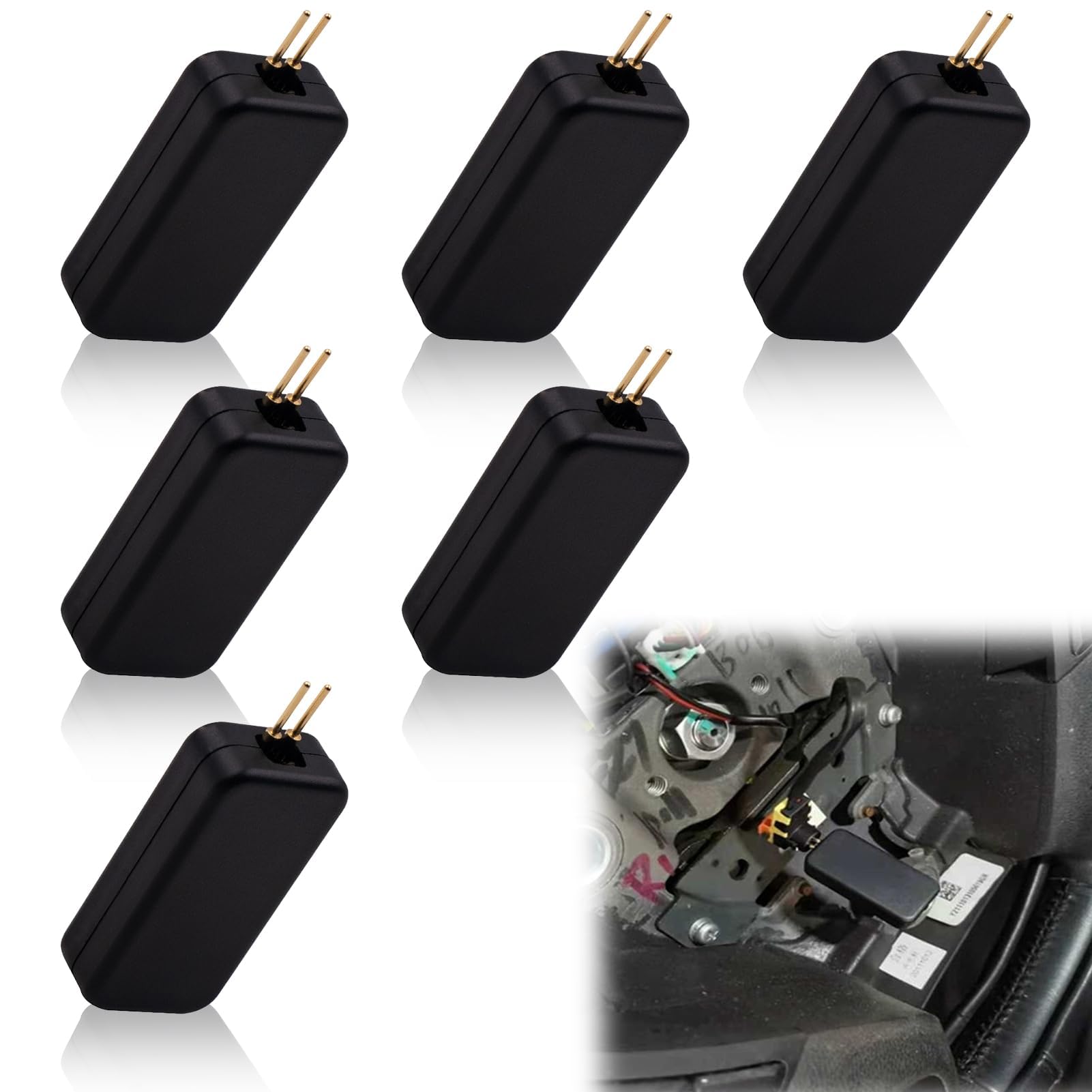 Wonvify 6 Pcs Universelles Auto Airbag Simulatorer, Fehlersuche Diagnose Reparatur Tester Tool, Universal Emulator Simulatoren Werkzeug für Diagnose Fehlerbehebung Wonvify 6 Pcs Universelles Auto Airbag Simulatorer, Fehlersuche Diagnose Reparatur Tester Tool, Universal Emulator Simulatoren Werkzeug für Diagnose Fehlerbehebung von Wonvify