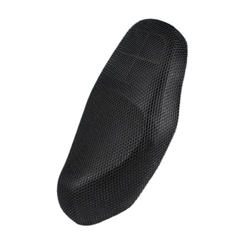 Wooauto Motorrad Kissen Mesh Sitzbezug Atmungsaktiver Sitzbezug 3D Anti-Rutsch Sitzbank ProtectorMotorrad Sattelbezug rutschfeste Sitzbank Protector Wärmeisolierende Offroad Motorradkissenbezug,3XL von Wooauto