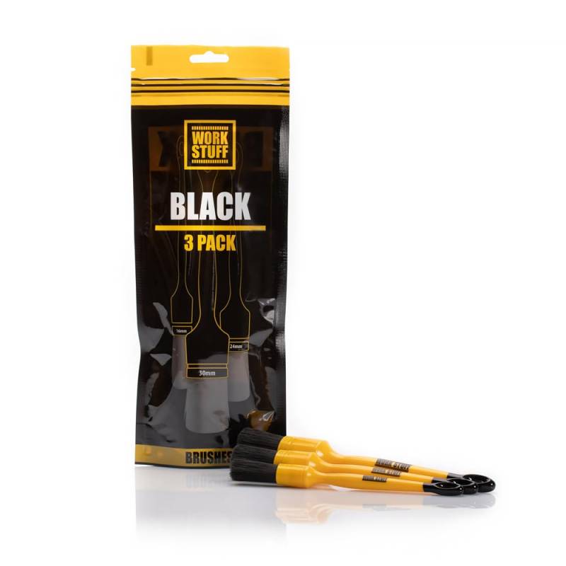 Work Stuff Detailing Brush Black 3 Pack von Work Stuff