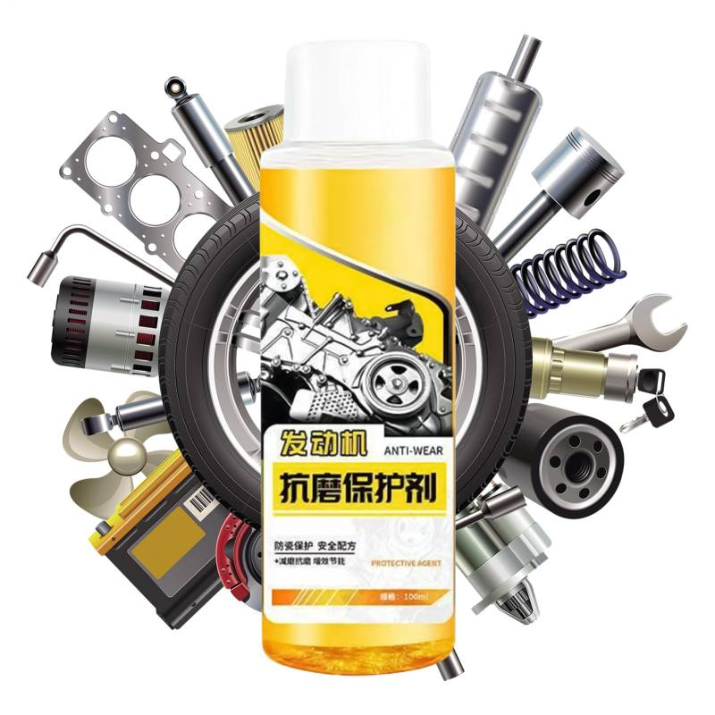 Wpsagek Motor Anti-Verschleiß Schutz Additiv | Geräuschreduzierung & Vibrationsschutz Motor Mittel,Multifunktionales Öl-Additiv Zur Leistungssteigerung Für Erwachsene, Familie Und Kollegen von Wpsagek