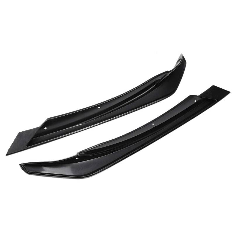 Wresetly Front Lower Bumper Side Splitter Spoiler Canard für W176 A- A180 A200 A220 A250 A45 2016-2018 von Wresetly