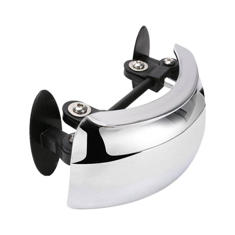 Wrohto Motorrad Toter Winkel Spiegel - Motorrad Weitwinkel Rückspiegel 180 Grad - Windschutzscheibenmontage Zubehör Für Street Cruiser Roller Und Fahrrad von Wrohto
