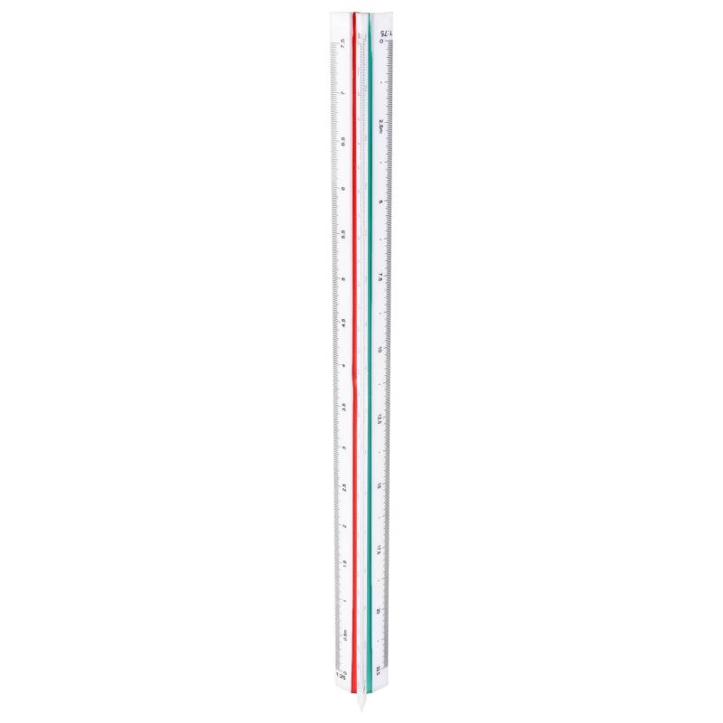 Wrtysully 1:20 1:25 1:50 1:75 1:100 1:125 Kunststoff dreieckiges Massstab Lineal von Wrtysully