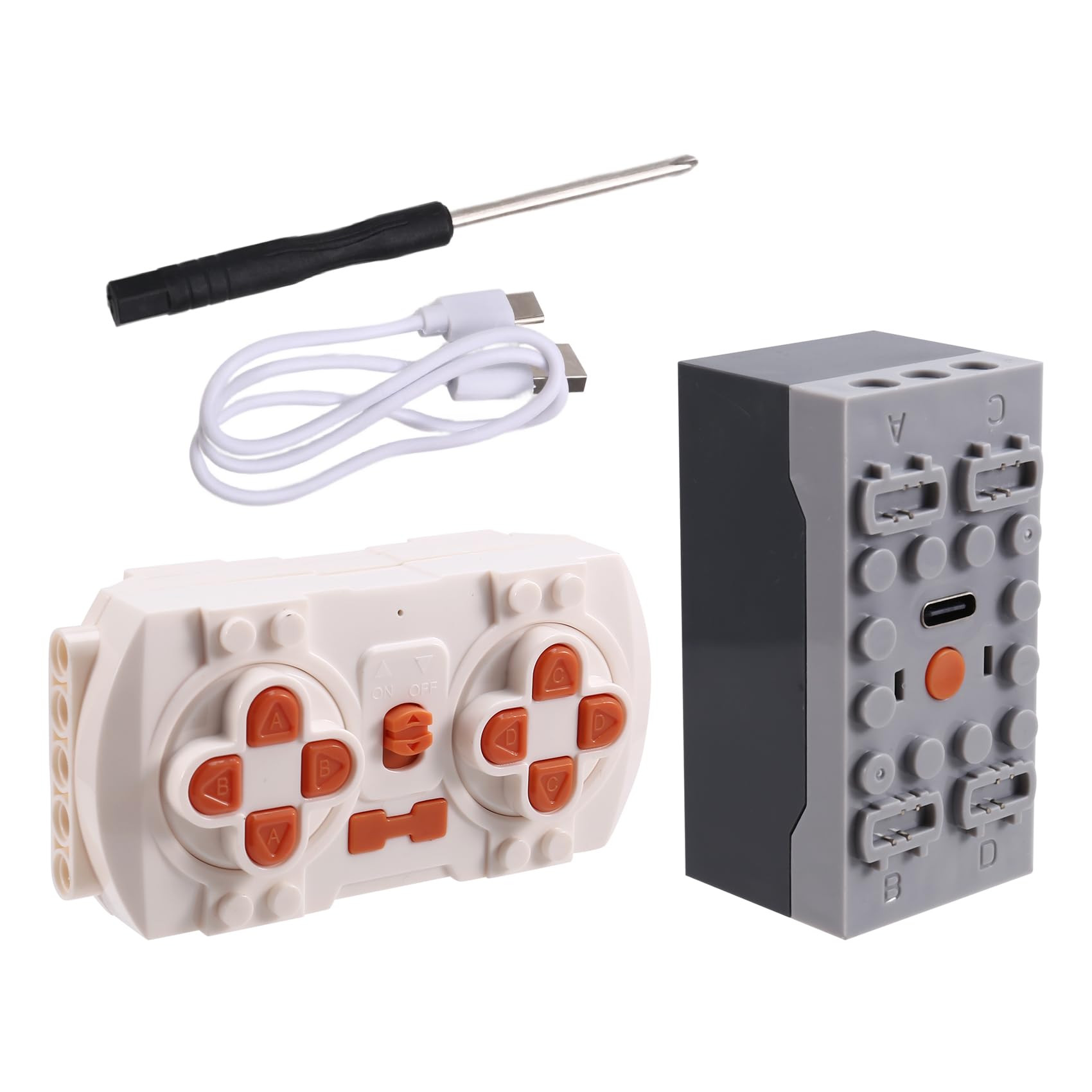 Wrtysully 2,4G Bluetooth Lithium-Batterie Power Pack APP DIY Bausteine Ziegel Fernbedienung Kit Spielzeug Wrtysully 2,4G Bluetooth Lithium-Batterie Power Pack APP DIY Bausteine Ziegel Fernbedienung Kit Spielzeug von Wrtysully