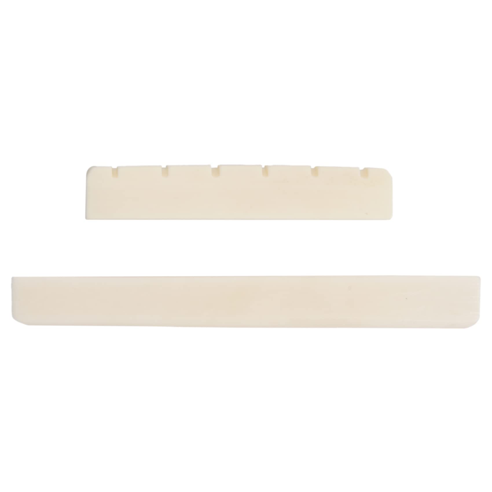 Wrtysully Classical Guitar Bone Slotted Saddle Nut Set Wrtysully Classical Guitar Bone Slotted Saddle Nut Set von Wrtysully