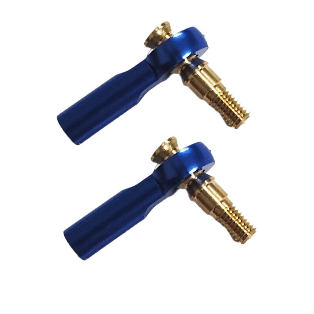 Wrtysully M3 Metall-Kugelkopf-Positionierungs-Zugstange, 2 mm Spurstange, Metall-Kugelkopf-Servo-Verbindungsstange, M3/M2, T-Modell, Boots-Verbindungsteil, Blau Wrtysully M3 Metall-Kugelkopf-Positionierungs-Zugstange, 2 mm Spurstange, Metall-Kugelkopf-Servo-Verbindungsstange, M3/M2, T-Modell, Boots-Verbindungsteil, Blau von Wrtysully