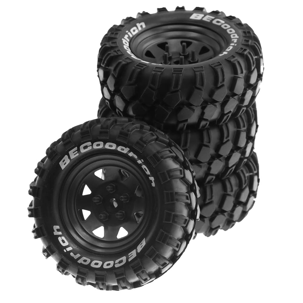 Wrtysully Metall-1,9-Beadlock-Radreifen für 1:10 RC Crawler Car Axial SCX10 90046 TRX4 Redcat GEN8 Teile Schwarz Wrtysully Metall-1,9-Beadlock-Radreifen für 1:10 RC Crawler Car Axial SCX10 90046 TRX4 Redcat GEN8 Teile Schwarz von Wrtysully
