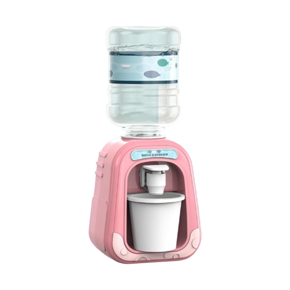 Wrtysully Mini-Wasserspender für Kinder, Geschenk für Kinder, Süßer Trinkbrunnen für Kaltes und Warmes Wasser, Saft, Simulation, Cartoon-Küchenspielzeug Wrtysully Mini-Wasserspender für Kinder, Geschenk für Kinder, Süßer Trinkbrunnen für Kaltes und Warmes Wasser, Saft, Simulation, Cartoon-Küchenspielzeug von Wrtysully