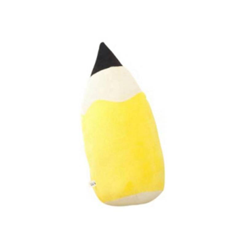 Wrtysully Niedliches Bleistiftkissen, Klassenzimmer-Plüschkissen für Kinder, Leseecke, Kissen zum Schulanfang, Lehrergeschenkkissen für B von Wrtysully