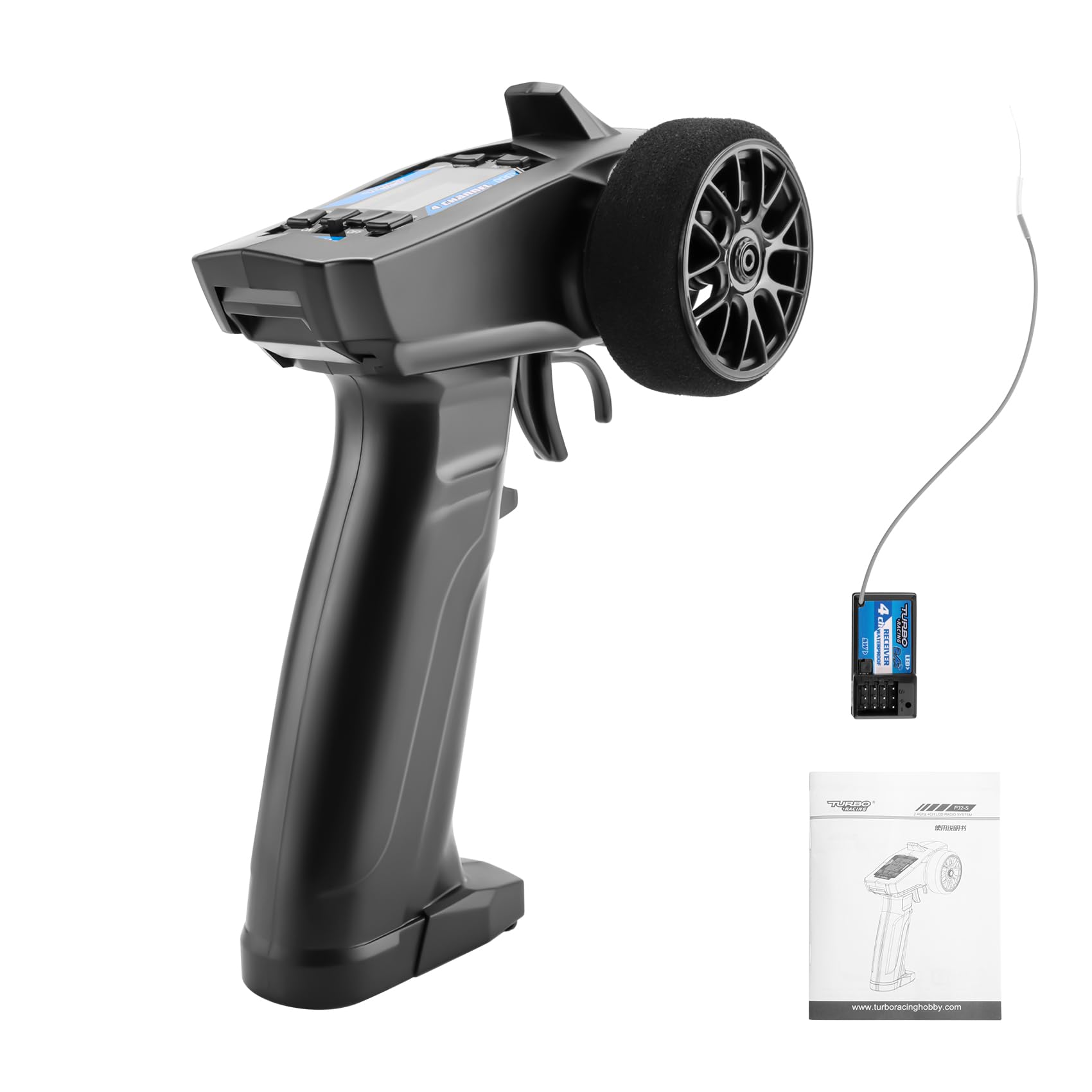 Wrtysully P32 Turbo Rennen 91803G-C 2.4G 4CH VT System Lcd Display Radio Zender Afstands Bediening Met Ontvanger Voor Rc Auto Boot Wrtysully P32 Turbo Rennen 91803G-C 2.4G 4CH VT System Lcd Display Radio Zender Afstands Bediening Met Ontvanger Voor Rc Auto Boot von Wrtysully