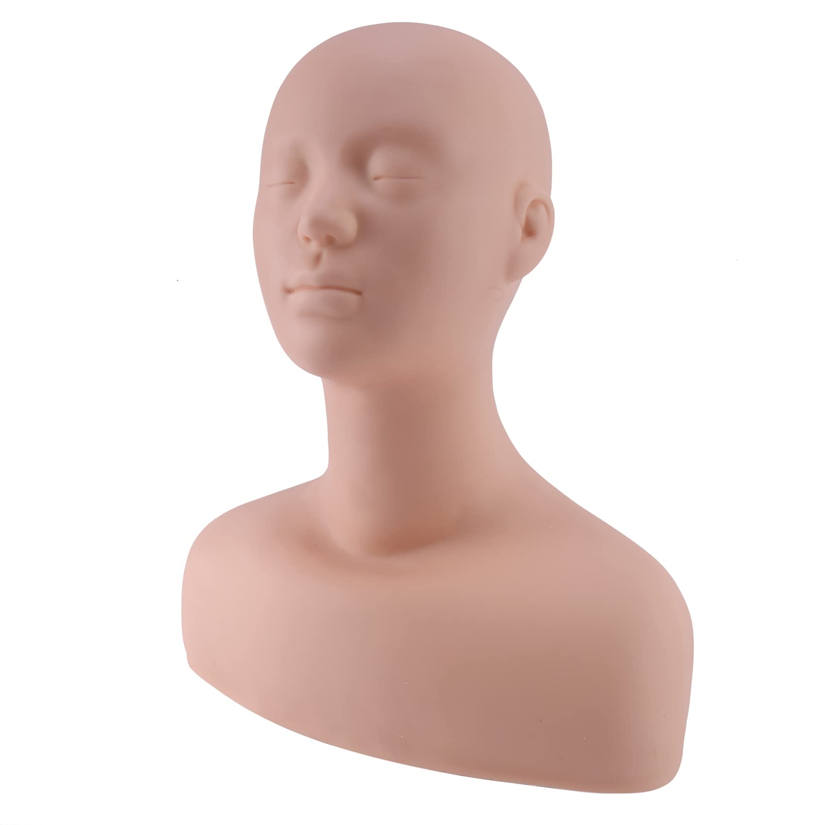 Wrtysully Professionelle Kopf Schulter Uebung Knochen Silikon Manikin Fuer Makeup Extension Wimpern & Massage Uebung Wrtysully Professionelle Kopf Schulter Uebung Knochen Silikon Manikin Fuer Makeup Extension Wimpern & Massage Uebung von Wrtysully