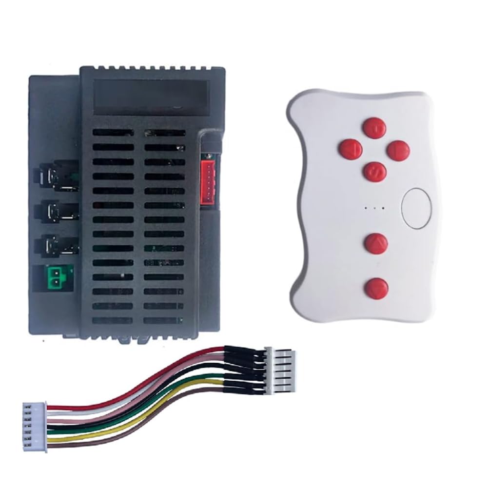 Wrtysully RX74-1 24 V 2,4 G Bluetooth-Fernbedienungsempfänger-Controller-Box-Kit für Elektrisches Kinderspielzeugauto Wrtysully RX74-1 24 V 2,4 G Bluetooth-Fernbedienungsempfänger-Controller-Box-Kit für Elektrisches Kinderspielzeugauto von Wrtysully