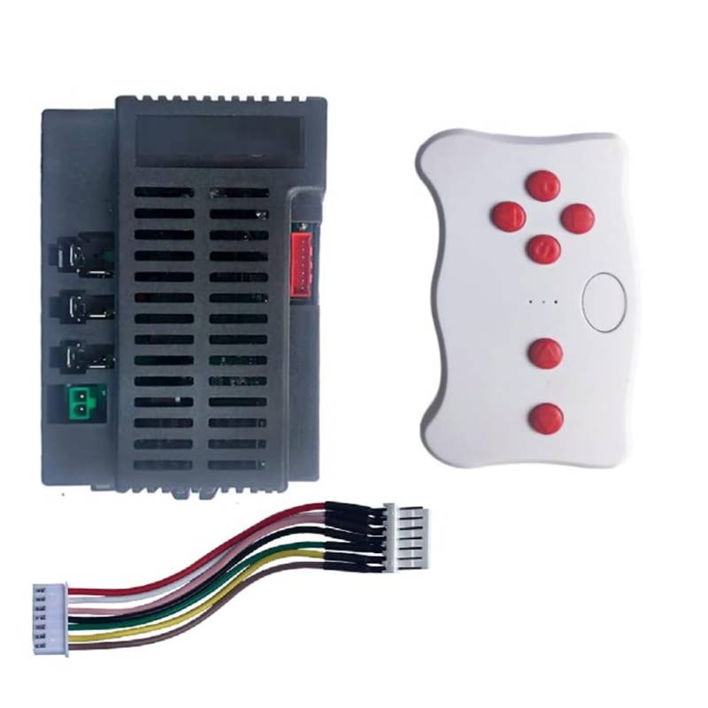 Wrtysully RX74-1 24 V 2,4 G Bluetooth-Fernbedienungsempfänger-Controller-Box-Kit für Elektrisches Kinderspielzeugauto von Wrtysully