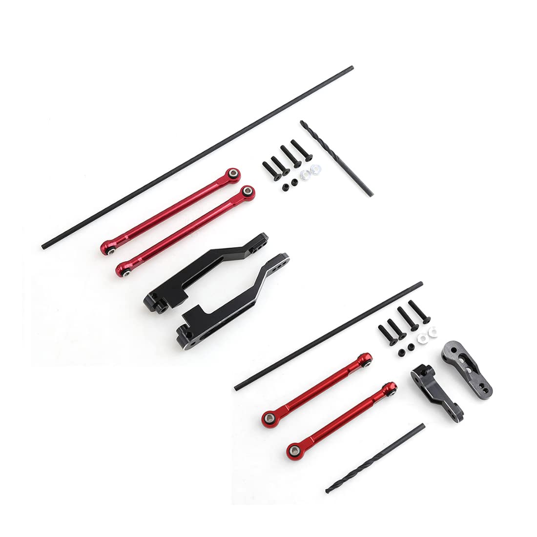 Wrtysully Stabilisator-Set Aus Metall Vorne und Hinten für UDR Unlimited Desert Racer 1/7 RC Car Upgrade Parts ZubehöR Wrtysully Stabilisator-Set Aus Metall Vorne und Hinten für UDR Unlimited Desert Racer 1/7 RC Car Upgrade Parts ZubehöR von Wrtysully