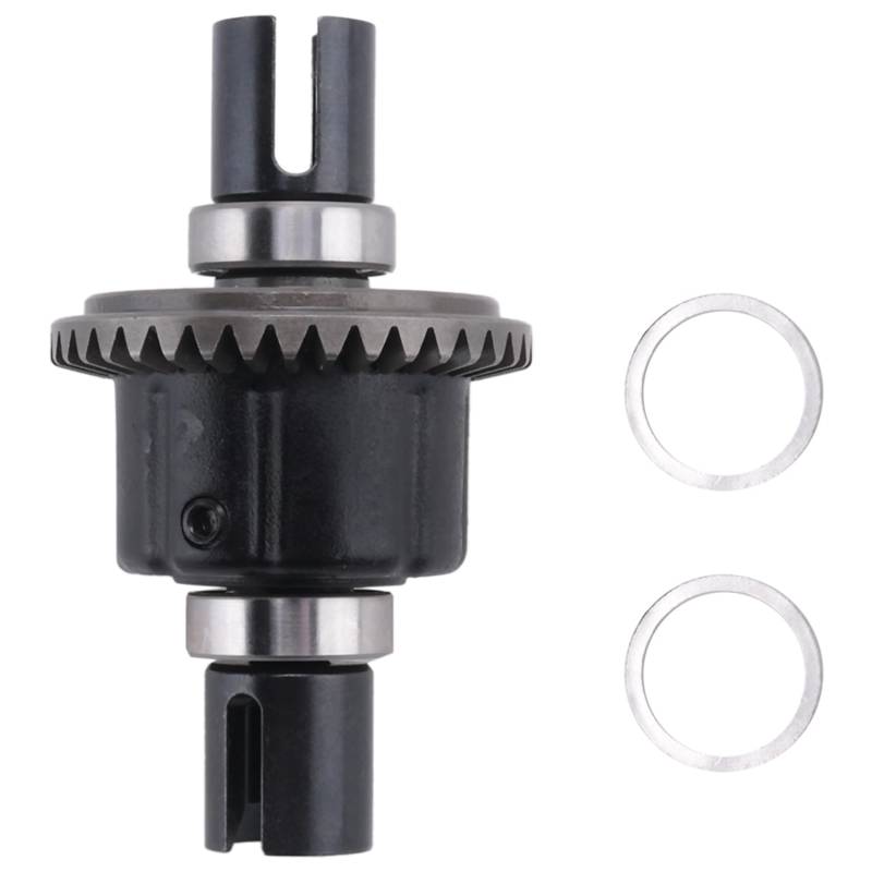 Wrtysully Stahlgetriebe Differential 8008 für 1/8 08421 08423 08427 9020 9021 9116 RC Car Upgrade Teile von Wrtysully