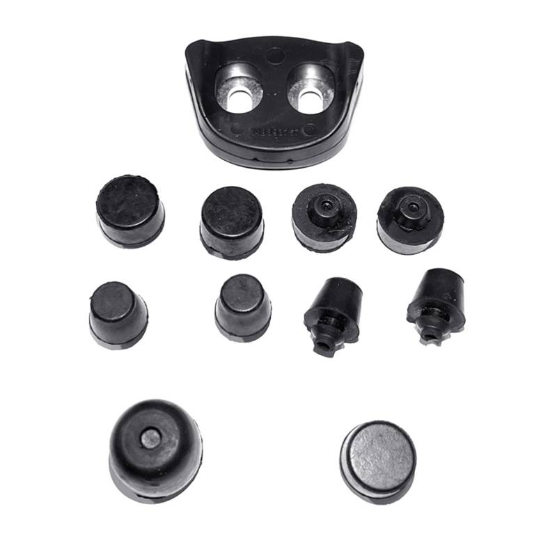 Wsdsgz 11/12pcsd Auto Türpufferpolster Easy Installation Autotür Stopps Stopps Automobiltür Dämpfungspads Für Pajero V43 von Wsdsgz