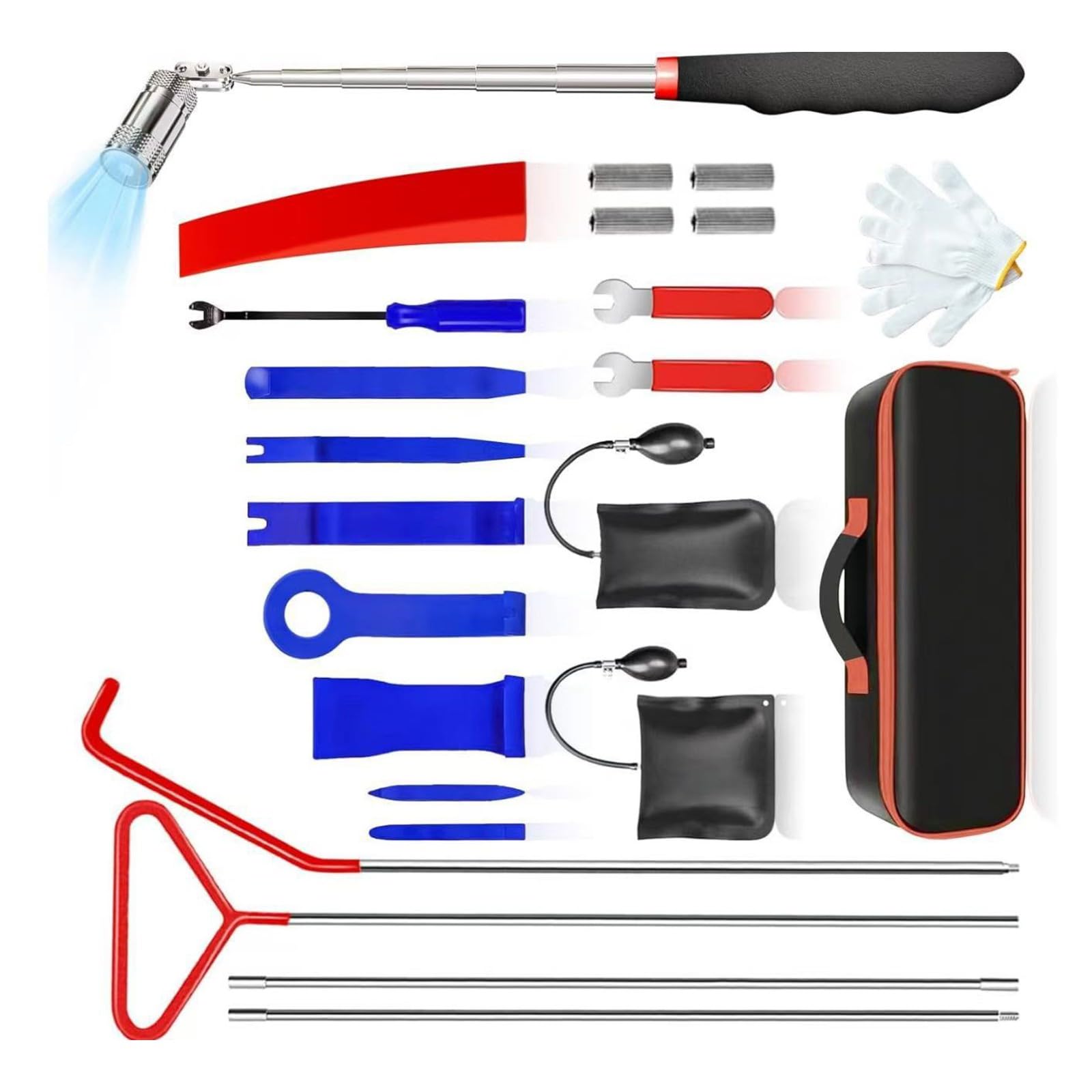 Wsdsgz 24PCS Vehicle Toolkit Ergonomisches Antiskratch Design Professionelles Automobilreparaturwerkzeug Zur Entfernung Der Innenausstattung Wsdsgz 24PCS Vehicle Toolkit Ergonomisches Antiskratch Design Professionelles Automobilreparaturwerkzeug Zur Entfernung Der Innenausstattung von Wsdsgz