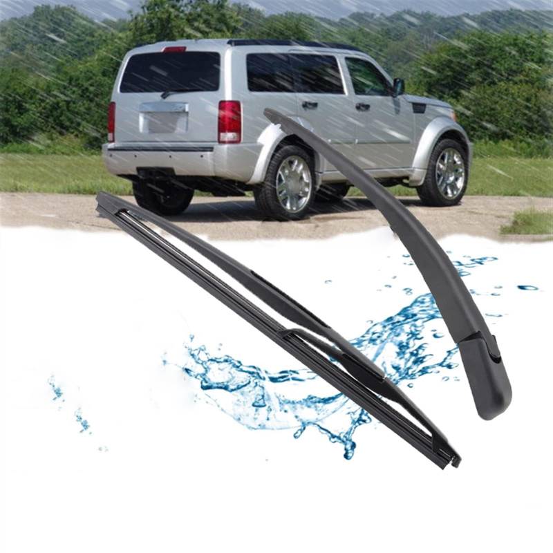 Heckscheibenwischerblatt für Dodge Nitro Hatchback 2007 2008 2009,Auto Hinten Wischer Klinge Klingen Sauber Zurück Fenster Scheibenwischer Arm Zubehör von WssssDz