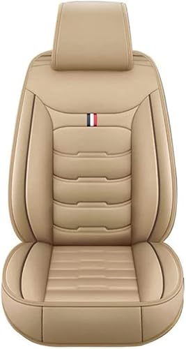 WuDLi Auto Sitzbezüge Sets,Für Mercedes-Benz E-Class W212 2009-2016,Wasserdicht Autositzbezüge Schonbezüge Auto Zubehör,B-Beige-Standard von WuDLi