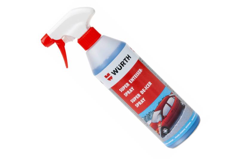 Würth Super Enteiser Spray 500 ml Scheibenenteiser Biologisch Abbaubar von Würth