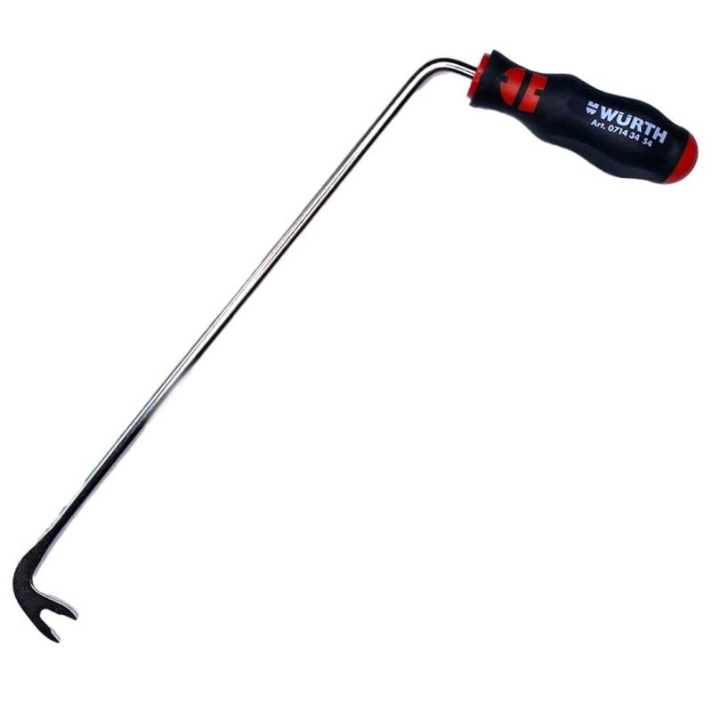Würth Klammernheber lang 300mm für Klammern Clips von KFZ-Türverkleidung 07143454 Nagelheber Klammerheber Innenverkleidung Hebel von Würth