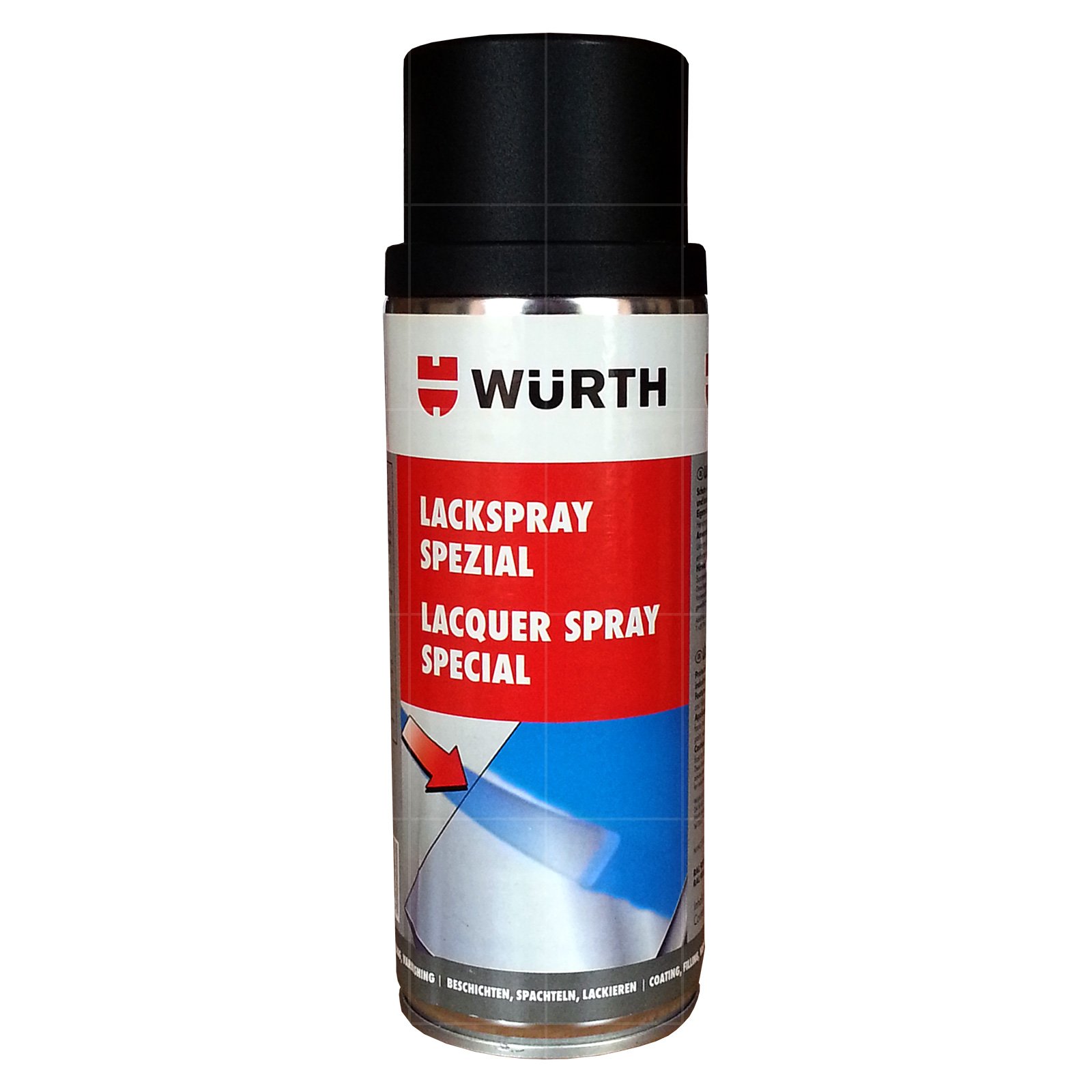 Würth Lackspray Spezial RAL9005 schwarz matt 400ml - hitzefest bis 650 °C Würth Lackspray Spezial RAL9005 schwarz matt 400ml - hitzefest bis 650 °C von Würth