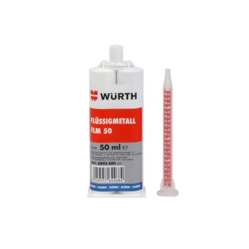 Wurth Bi-Komponentenflüssigkeit für Metall 50 ml Metall von Wurth