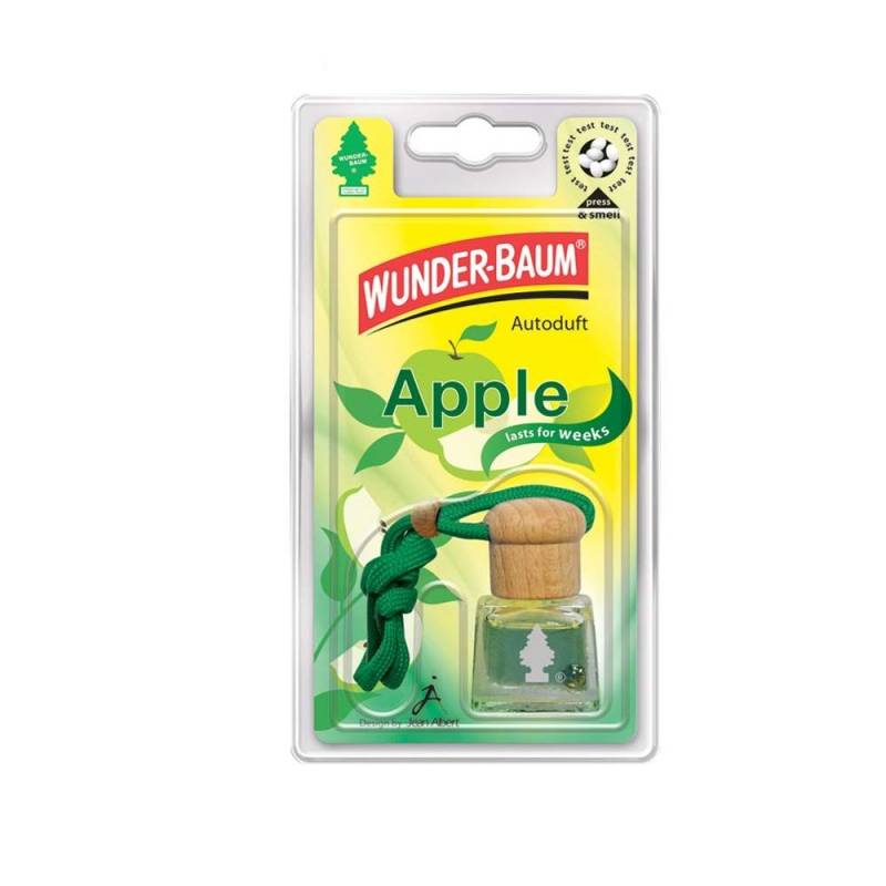 Autoduft Duftflasche Wunder-Baum Autoduft Apfel 1 Stück von WUNDER-BAUM
