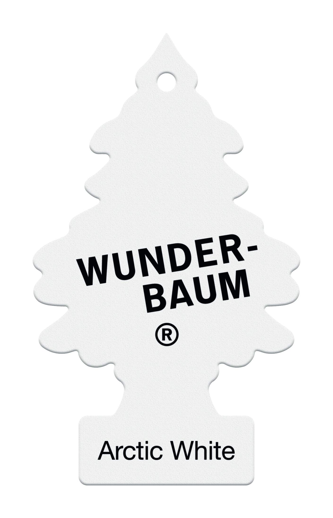 WUNDER-BAUM Auto-Lufterfrischer I Anhänger für langanhaltenden Duft im Auto oder zu Hause I Arctic White, 1 Stück WUNDER-BAUM Auto-Lufterfrischer I Anhänger für langanhaltenden Duft im Auto oder zu Hause I Arctic White, 1 Stück von WUNDER-BAUM