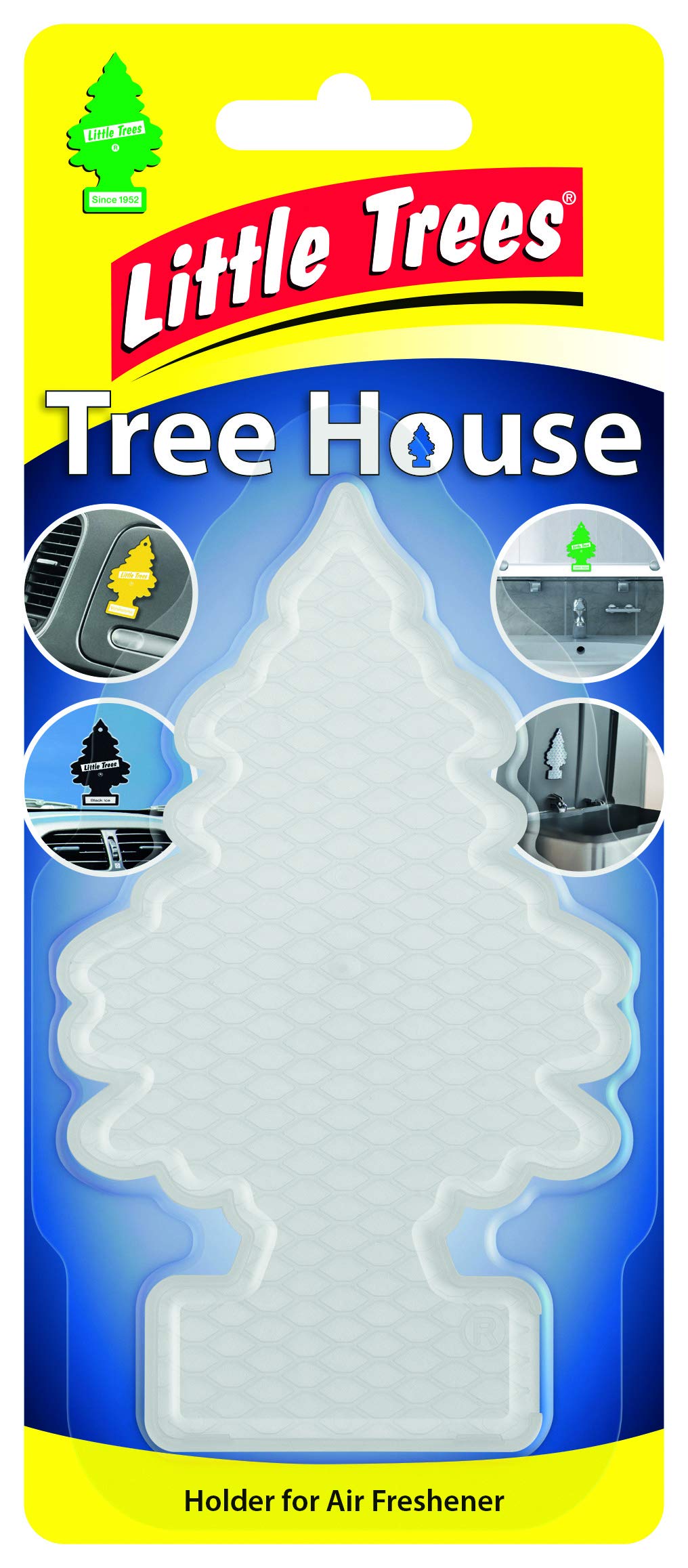 Wunder-Baum 9951 Lufterfrischer Halter Tree House, Transparent von Little Trees