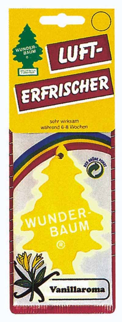 Wunder-Baum Lufterfrischer Duftbaum Vanille Wunder-Baum Lufterfrischer Duftbaum Vanille von WUNDER-BAUM
