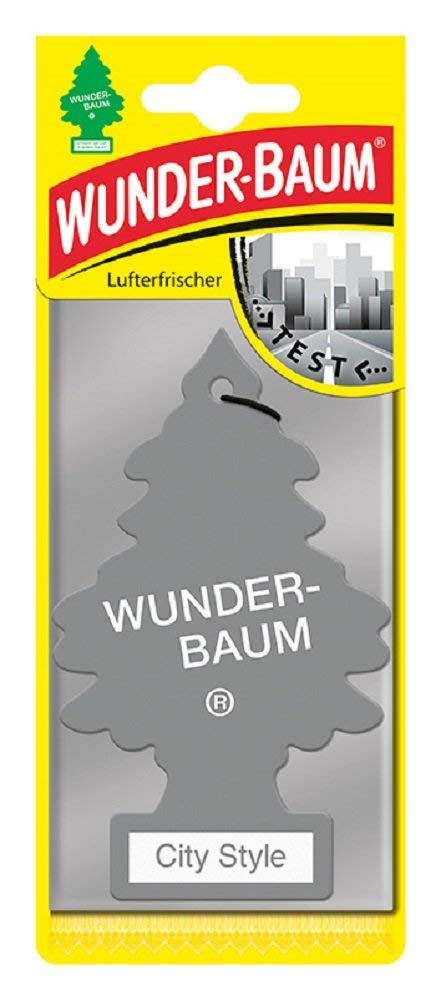 Wunderbaum 24 Stück City Style Wunder-Baum Lufterfrischer Duftbaum + 1 Stück Rose gratis/Duftbäumchen Little Trees (City Style) von WUNDER-BAUM